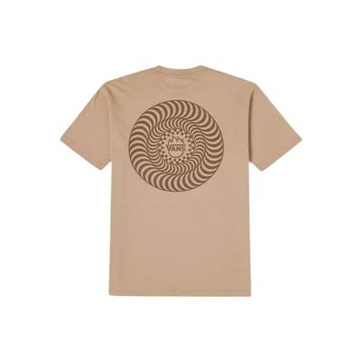 X Spitfire Logo Print Ležérní tričko s kulatým výstřihem a krátkým rukávem Unisex Horní díly Hnědá VN000GEB4MG