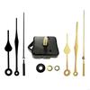62KD Wall Clock Repair Part DIY Wooden Clock Mechanism with 10 Sets Clock Hands Low Noise Movement 23.5mm Shaft Length