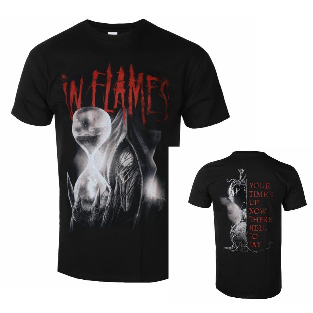 New Summer in Flames Graphic Cotton Tshirt Unisex Summer Short Sleeve Fashion Brand Tee Luxury Casual Vintage Tees