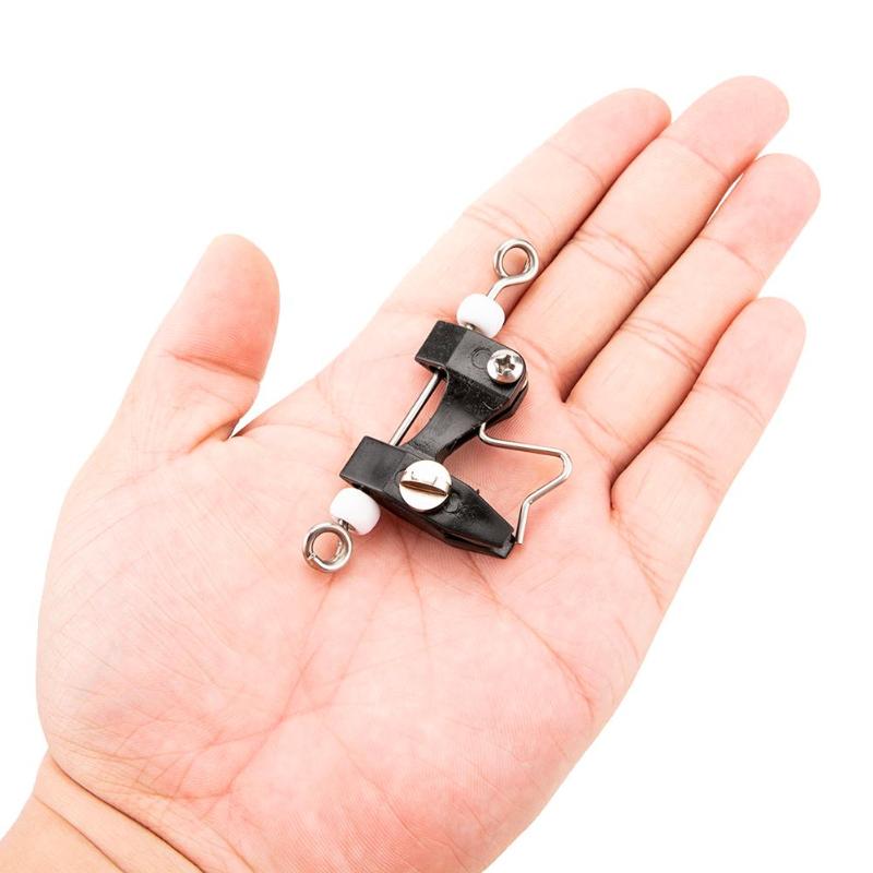 Clip di Rilascio per Outrigger e Downrigger da Pesca in Mare Nere OEM per Barca Gonfiabile Kayak Accessori per la Pesca con Aquilone