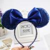 Sparkling Bow Headband for Adults and Children for Princess Photo Shoots and Amusement Park Hair Accessories