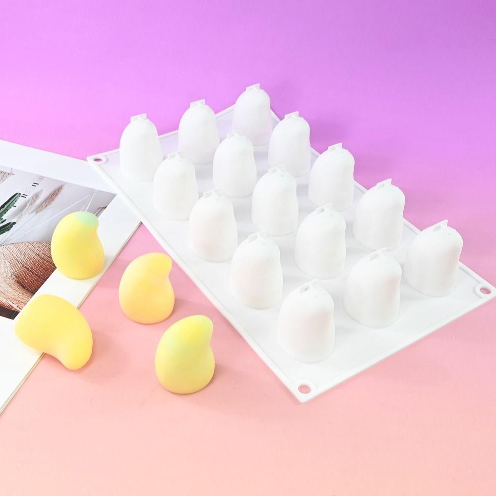 Voedselkwaliteit Siliconen Mango Mousse Taartvorm Hittebestendig Franse Patisserie Vorm Bakvorm Pudding