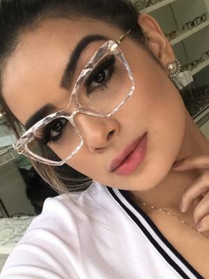 Neue Sexy Cat-Eye-Brille Damen Transparent Brillenmarke Designer Vintage Klar Brille Optischer Rahmen