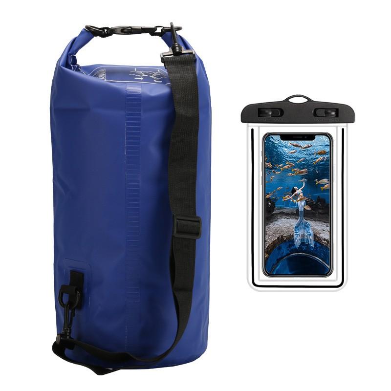 PVC Waterproof Dry Bag Bucket Backpack Beach Swimming Hiking Camping Outdoor Sports 2L-30L