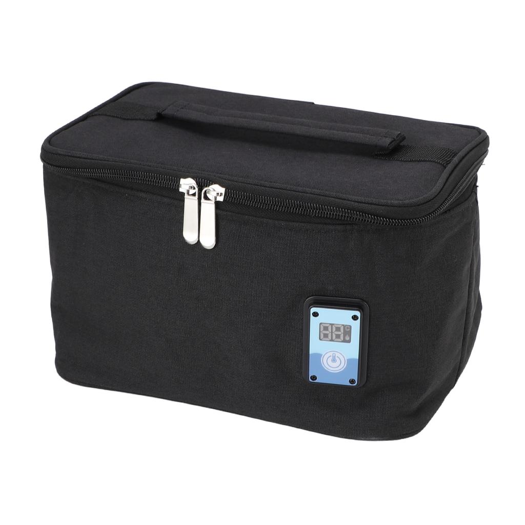 6800ml Torba Termiczna na Mleko Matki Przenośna Torba na Butelki dla Dziecka z Cyfrowym Wyświetlaczem Temperatury na Podróż