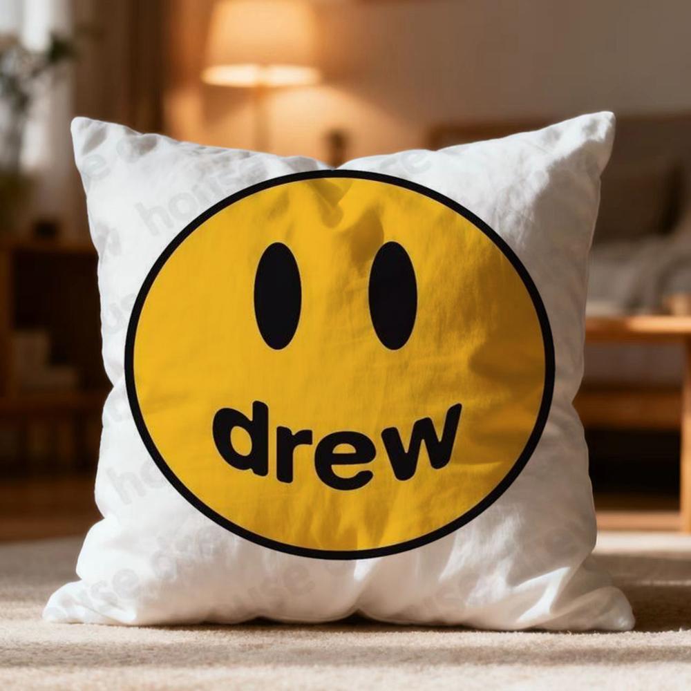 Hot D-DDrew House Cushion Cover Soft Washable Pillow Case Multi-Scene for Couch Bed Travel Office Use