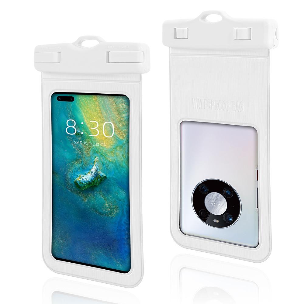 Large Waterproof Protective Case for Touchscreen Phones – Ideal for Rafting, Diving, and Swimming