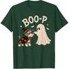 Miniature Schnauzer Boo Boo-p Ghost Nose Boop Halloween Dog T-Shirt