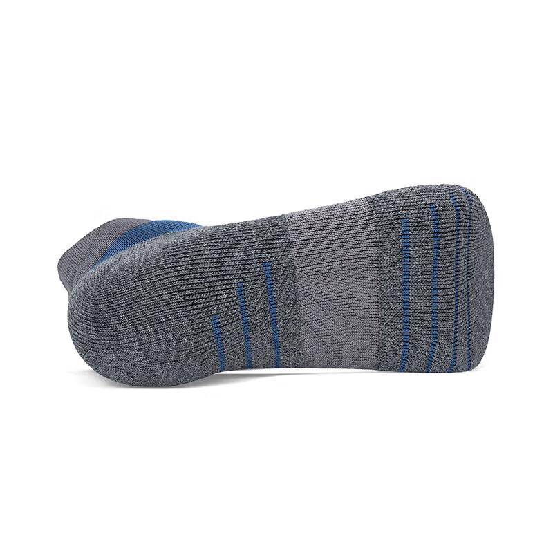 TFO Event-Level Outdoor Sports Socks Breathable Running Hiking Trail Socks A2202408 Men's Gray Blue M