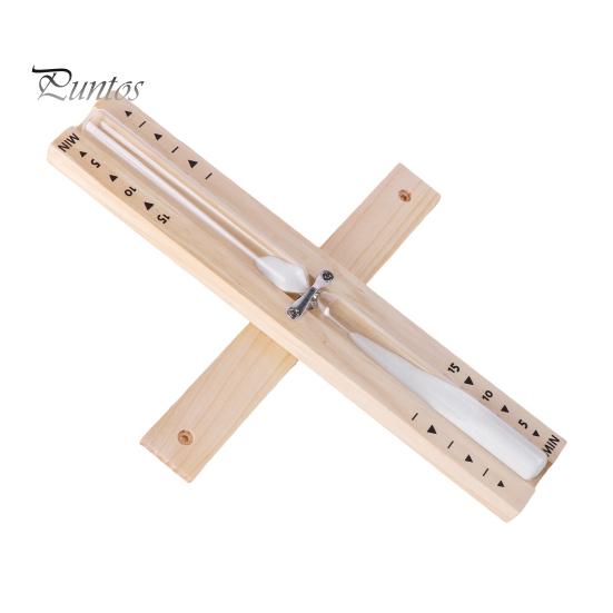 

Песочные часы для сауны с обратным отсчетом 15 минут, вращающиеся из термостойкого стекла, прочные, деревянные, для спа-комнаты, кабинета, спальни, песочные часы белый