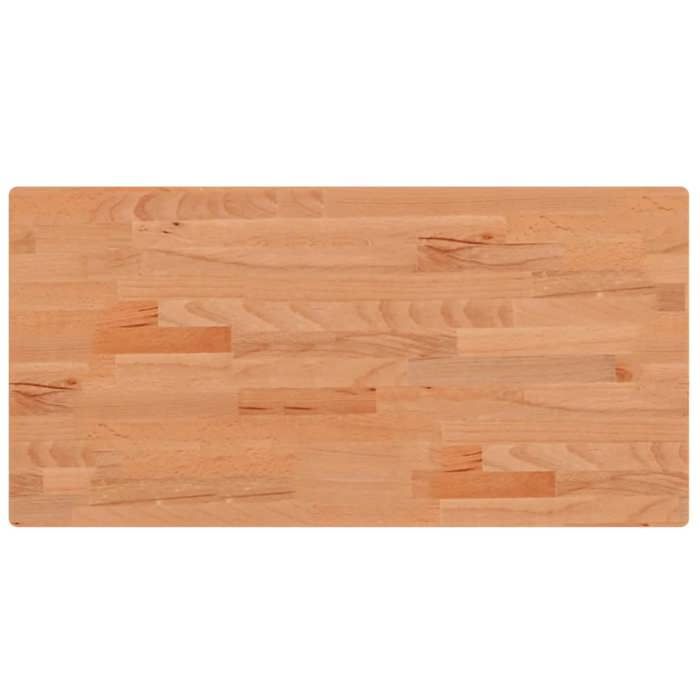 VidaXL Bathroom Countertop 80x40x2.5 Cm Solid Beech Wood 356001