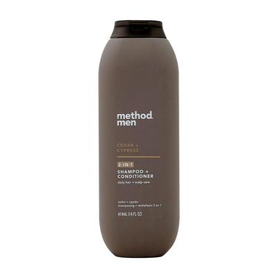 Men 2-in-1 Shampoo + Conditioner Cedar + Cypress, 14 Fl Oz