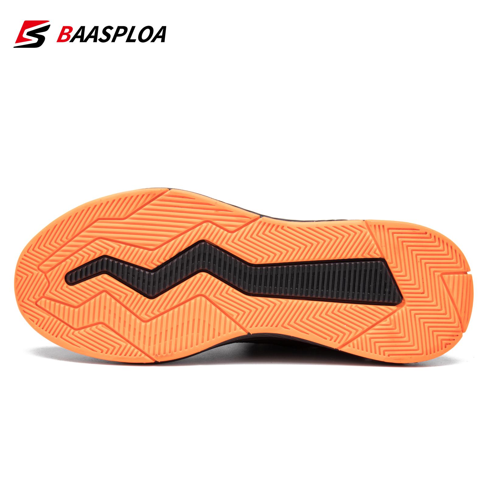 Baasploa мужские кроссовки легкие дышащие кроссовки износостойкие повседневные мужские — фото 12
