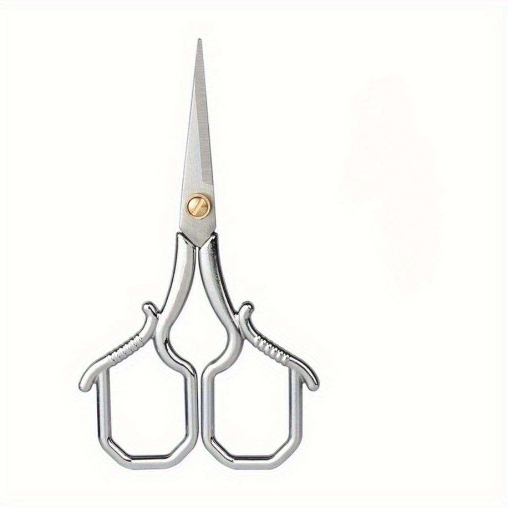 1PC Professional Stainless Steel Sewing Scissor Vintage Fabric Embroidery Scissors Tailor Scissor Styling Thread Scissor