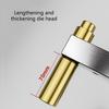 Sturdy Aluminum Alloy Mold Heads for Seamlessly Pipe Connection and Efficient Heat Distribution In Projects Supplies