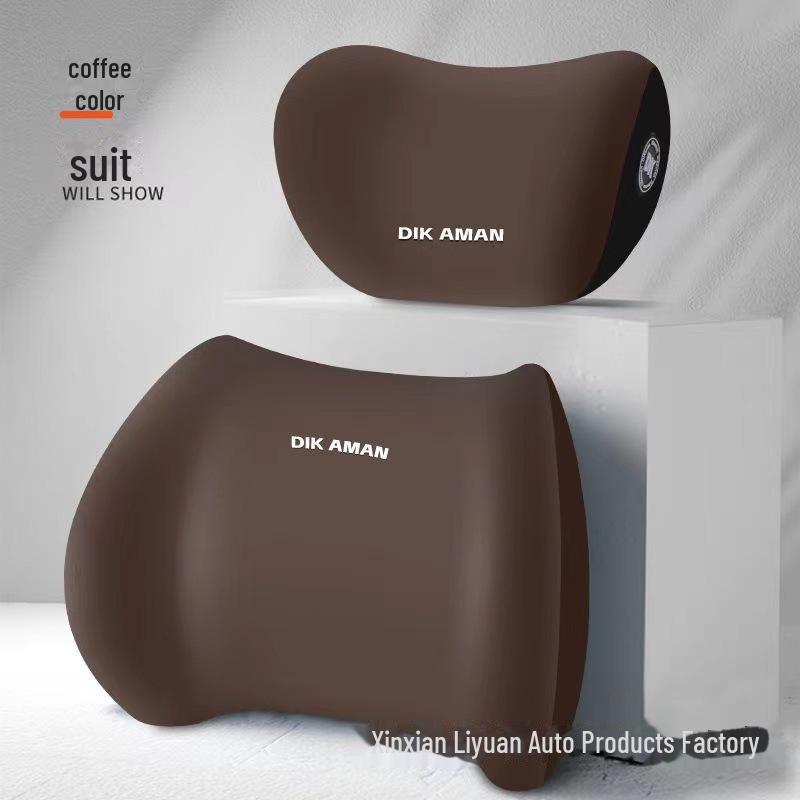 Ergonomiskt Bil Ländryggskudde & Nackstöd Kudde Set