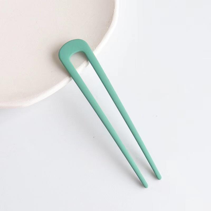 Simple U Shape Hair Clips Pins for Women Girls Hair Sticks Bride Hair Styling Accessories Sliver Gold Metal Hairpins Barrettes