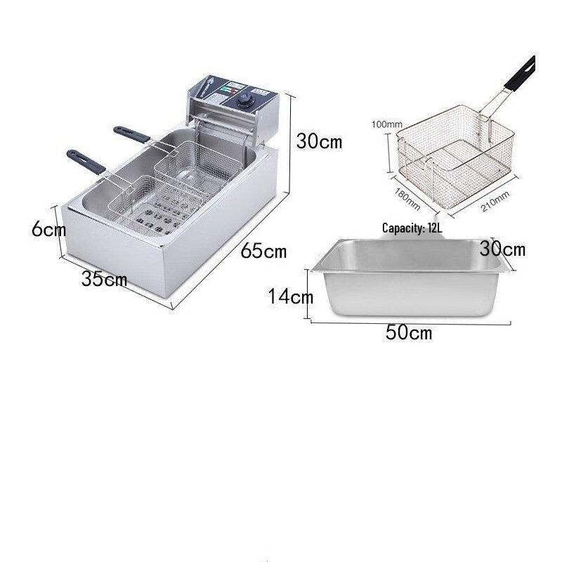 Zhishi Commercial Electric Deep Fryer