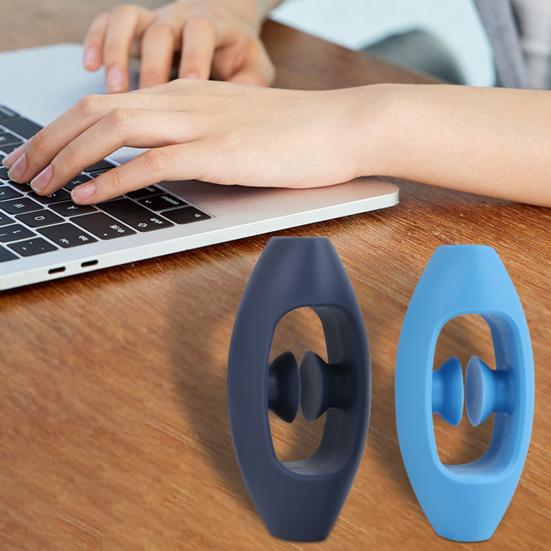 Hand Grip Strengthener with Suction Cup Stress Relief Finger Exerciser Hand Muscle Strengthening Trainer Silicone Ring Toy
