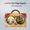 Zhangzhou Pinghe Fujian Cultural Refrigerator Magnet - Wooden Printing Souvenir