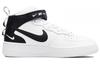 Kids' Sneakers Nike Air Force 1 Mid Utility White Black (GS) White/Tour Yellow-Black