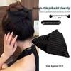 Korean Pearl Polka Dot Triangle Hair Clip: Elegant 2025 Women's Updo Accessory