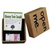 Long Distance Relationship Gift "Open Me" Money Tree Seeds Prank Gift Box For Birthday, Office Party, Christmas Valentines Gifts
