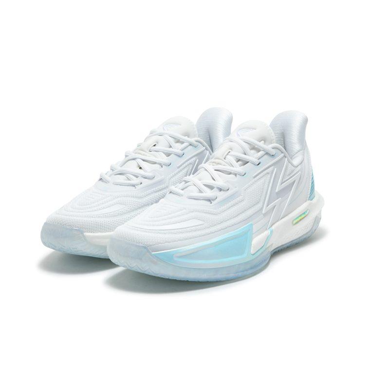 Scarpe da Pallacanestro 361 BIG3 4.0 Quick Pro Uomo Basse 361 Degrees Bianco/Blu Ghiaccio 672411115F-1