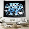 Space Adventure With Six Seven 67 Tapestry Room Decoration Wall Hanging for Living Room Bedroom, Dormitory, Birthday and Christmas Gifts