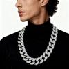 Hip Hop 30Mm Cuban Chain High-End Men'S Necklace Domineering Cuban Necklace Men