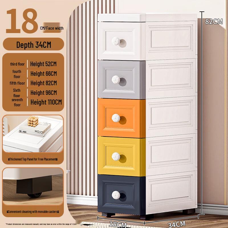 European Style Drawer Storage Cabinet