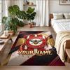 Crystal Velvet Rug Custom Name Text, Soft Non Slip Floor Mat Home DecorBrentford Football