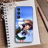 G-GIRLS Und P-PANZER Phone Case For Samsung Galaxy A73,A21s,A22,A31,A52,A53,A71,A41Soft Black Shell