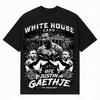 Justin Gaethje Weißes Haus Karte UFC 250 T-Shirt, Der Highlight MMA-Kämpfer Unisex T-Shirt