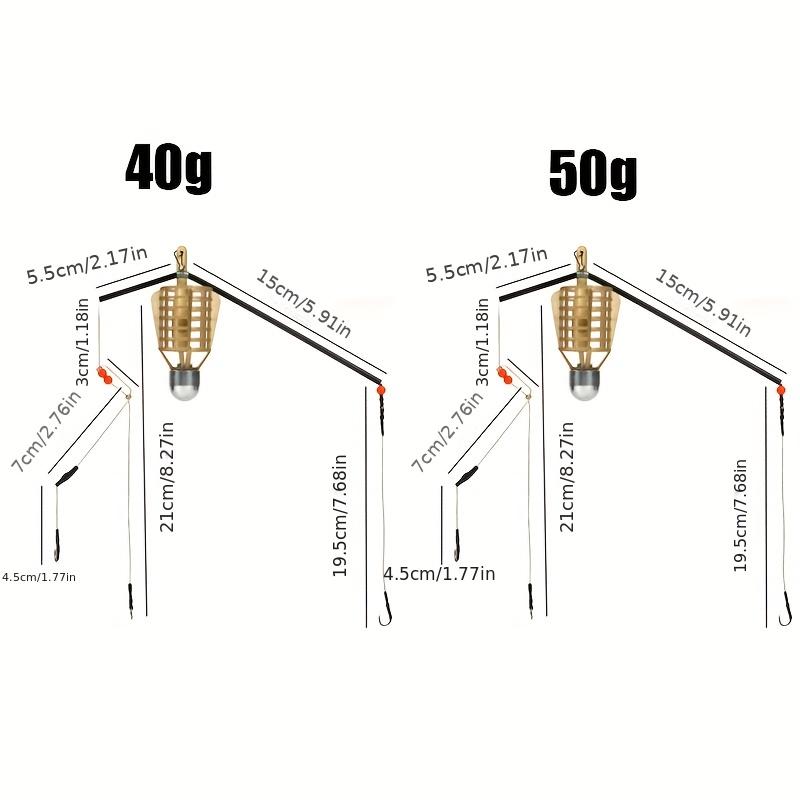 

2 шт., 40 г, 50 г, кормушка-гнездо цвета земли, кормушка-гнездо с гальванической железной головкой 2pcs