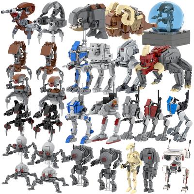 MOOXI Movie Series Set MOC Bricks Robot Compatible With Action Figures Model DIY Sets Adults Building Blocks Toys For Kids Gifts