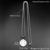 Catholic Saint Benedict Medal Stainless Steel Pendant Necklace for Women Men Gold Color San Benito Chain Necklace Amulet Jewelry