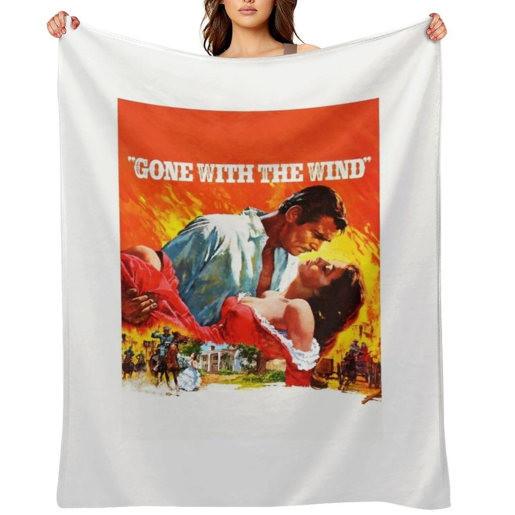Gone With The Wind Throw Blanket Luxury St Plush Softest Decorative Sofas Blankets