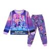 Children's Round Neck Long Sleeve Cartoon Suit