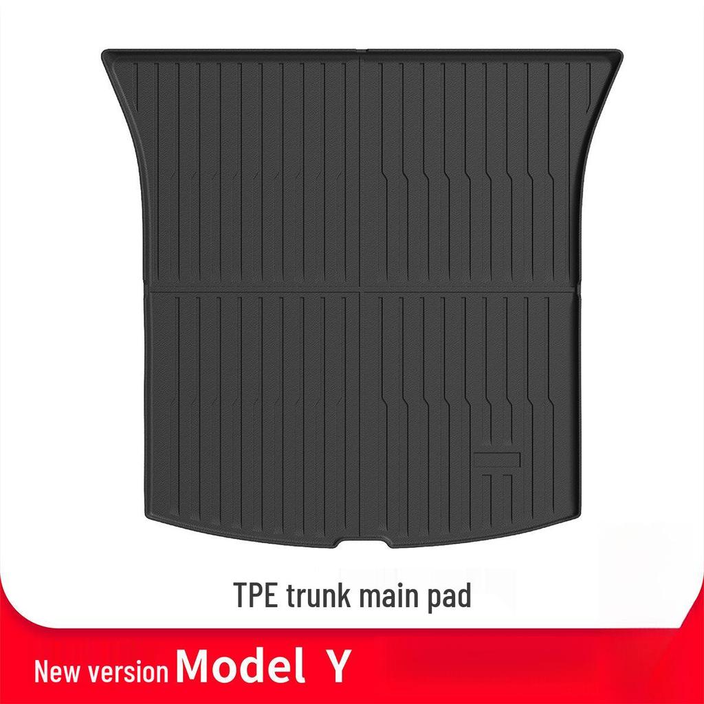 Qixian Trunk Mat Set for Tesla Model Y (Refreshed Version) - TPE Front & Rear Mats