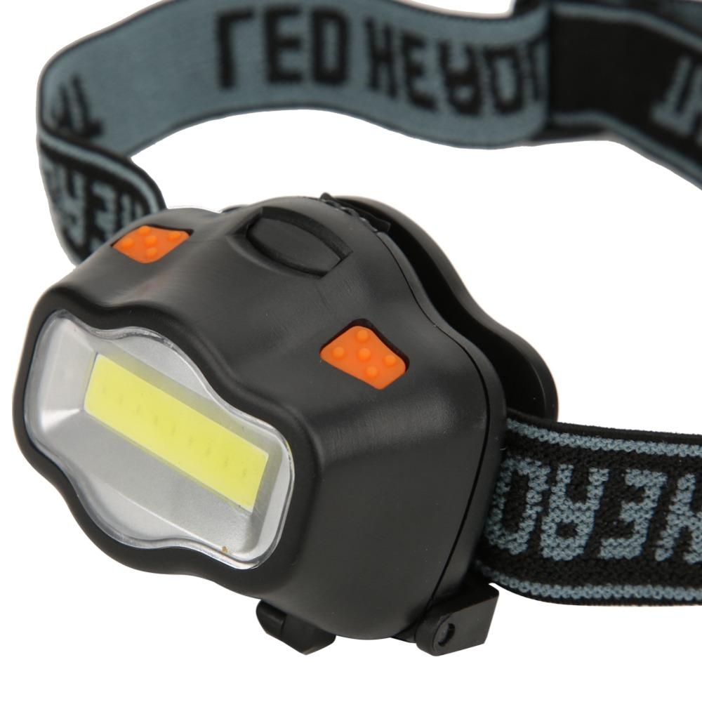 Durable ABS COB Headlight Mini Size Waterproof Head Lamp Adjustable Brightness LED Headlamp Camping