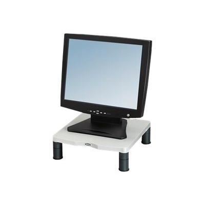 Support écran standard FELLOWES - Gris platine - 91712 - Largeur 33.7 cm - Profondeur 34.6 cm - Hauteur 10 cm