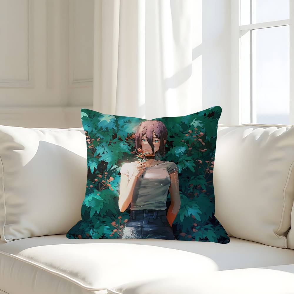 R-Reze Anime Pillow Anime Pillow Sofa Bed Head Pillow Cover Cushion Cover 45x45 Cm Fashion