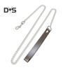 2Pcs/Set Rivet Necklace with Leash Adjustable Length Rivet Decor Collar Rope Set Couple Sexy Necklace Adult Erotic Products