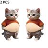 3D Fat Chai Dog Anti Collision Stickers DIY Cute Kitten Soft Silicone Self-Adhesive Stickers Children's Toy Birthday Gift
