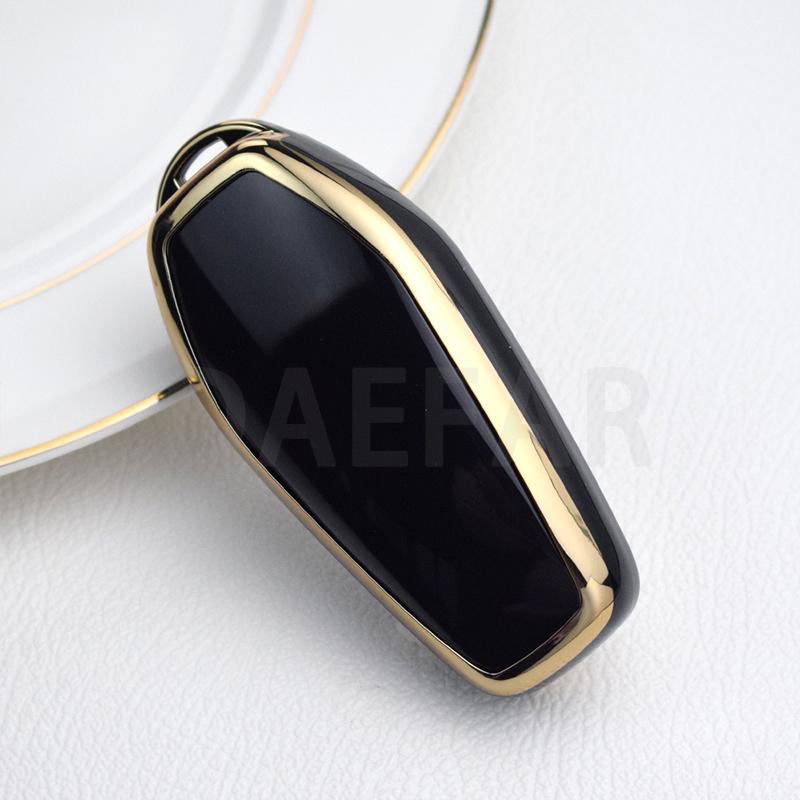 Soft TPU Car Key Case Shell Fob Holder For BYD Han Ev Tang Dm/Qin PLUS/Song Pro/MAX/Yuan Car Key Cover Accessories