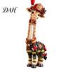Ceremonial Money Gift Holders Giraffe Christmas Holder Ornament, Acrylic Cash Clip Hanging Decor for Theme Party Favors Tree Bag Car, Cute Career
