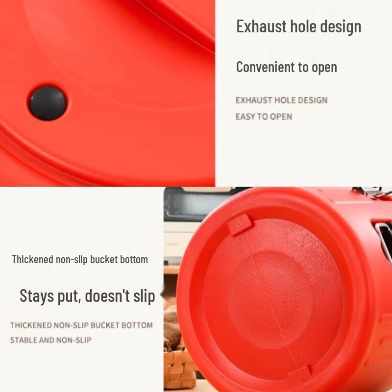 Niankui 50L Stainless Steel Insulated Food Barrel