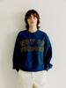 Nobeu Embroidered Logo Sweatshirt_Fade Navy