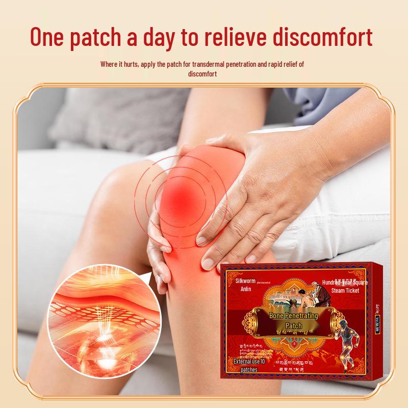 Herbal Pain Relief Moxibustion Patch: Neck, Shoulder, Lumbar, Knee